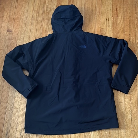 New The North Face Thermoball Eco Triclimate  Jacket Aviator Navy/Monterey Blue - Picture 9 of 16